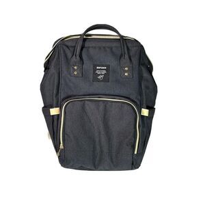 Dad Father Diaper Bag Backpack Waterproof‎ Nursing Baby Card Aofider Black